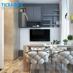 Căn hộ nhỏ tiện nghi nhờ thiết kế mở
