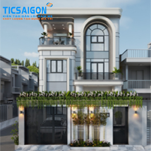 Mẫu Biệt Thự Phố 3 Tầng 8x21,5m Hiện Đại: Đẳng Cấp Sống Thượng Lưu Có Thang Máy