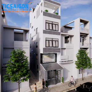 Thiết kế và thi công trọn gói nhà Chị Trinh Quận