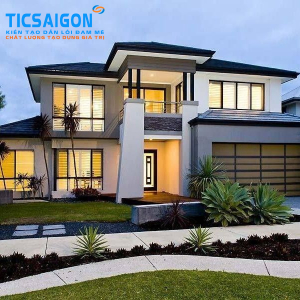 Biệt thự ngoại ô chị Tuyết